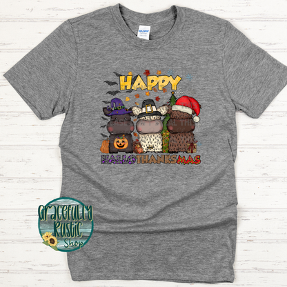 Cute Cows Happy HalloThanksMas | Gracefully Rustic Shop Exclusive