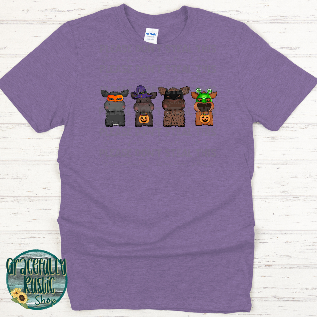 RTS Cute Halloween Cows