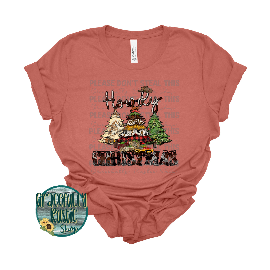 RTS Howdy Christmas Tee