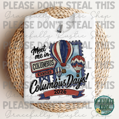 Meet Me in Columbus | Gracefully Rustic Shop Exclusive