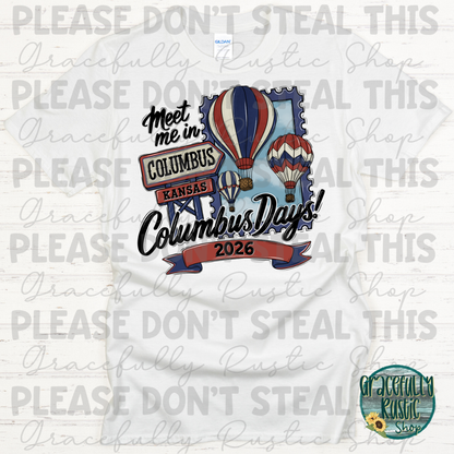 Meet Me in Columbus | Gracefully Rustic Shop Exclusive