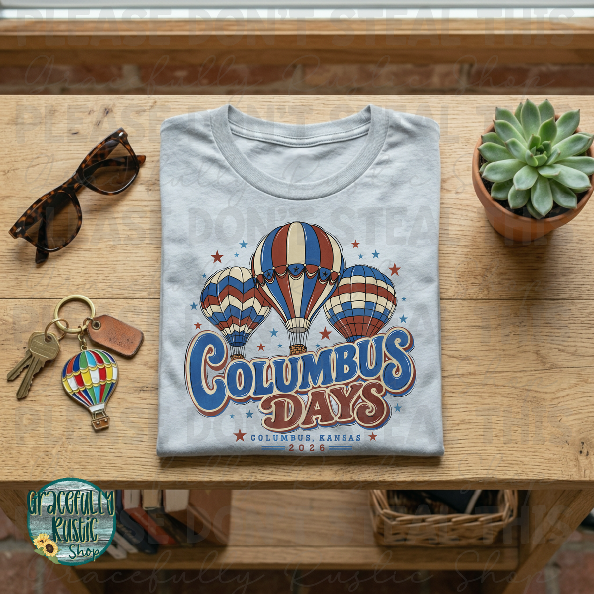Columbus Days 2026 Retro | Gracefully Rustic Shop Exclusive
