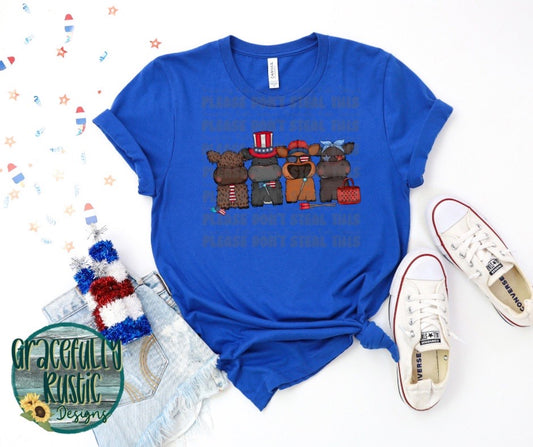 Patriotic Cows | Gracefully Rustic Shop Exclusive