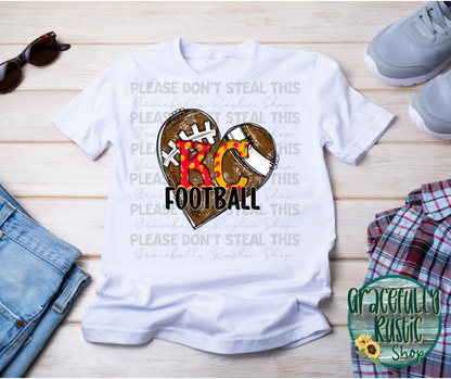 KC Football Heart