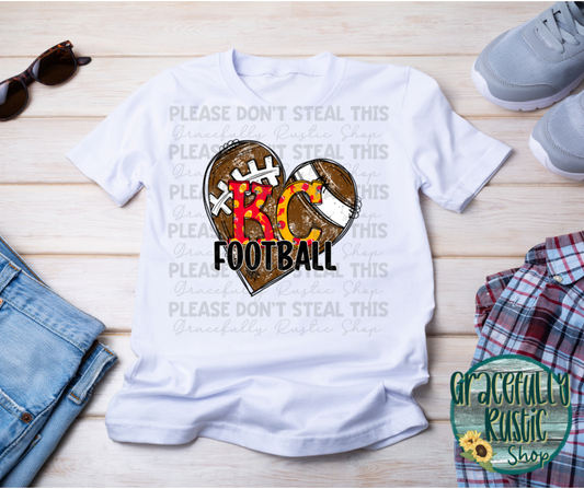 KC Football Heart