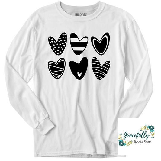 Pattern Hearts