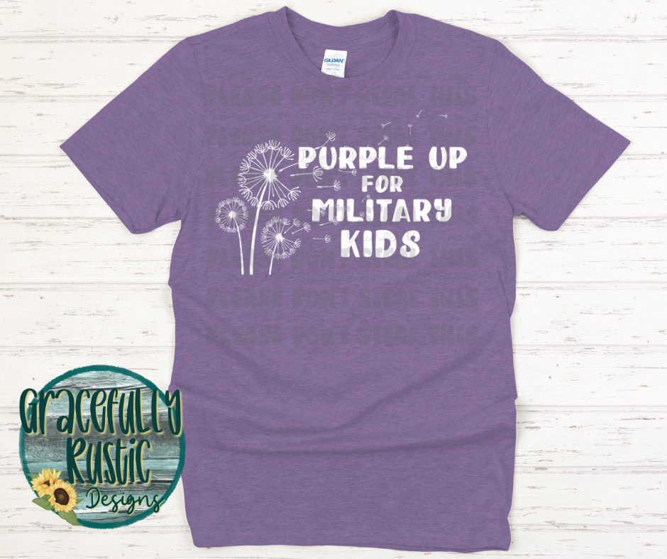 Purple Up Dandelions