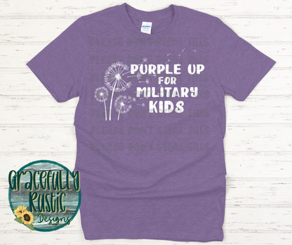 Purple Up Dandelions