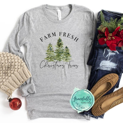 Farm Fresh Christmas Trees Whimsical