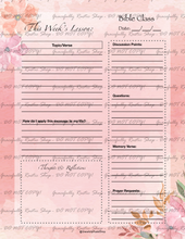 Load image into Gallery viewer, Christian Family Home &amp; Life - Planner &amp; Journal - Pink Floral
