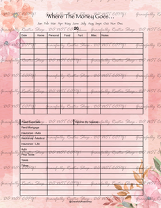 Christian Family Home & Life - Planner & Journal - Pink Floral