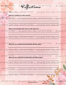 Christian Family Home & Life - Planner & Journal - Pink Floral