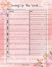 Load image into Gallery viewer, Christian Family Home &amp; Life - Planner &amp; Journal - Pink Floral
