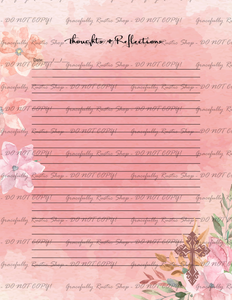 Christian Family Home & Life - Planner & Journal - Pink Floral