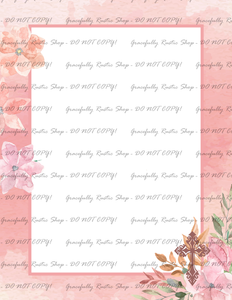 Christian Family Home & Life - Planner & Journal - Pink Floral