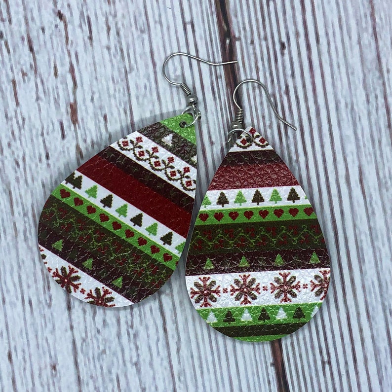 Christmas Sweater Earrings