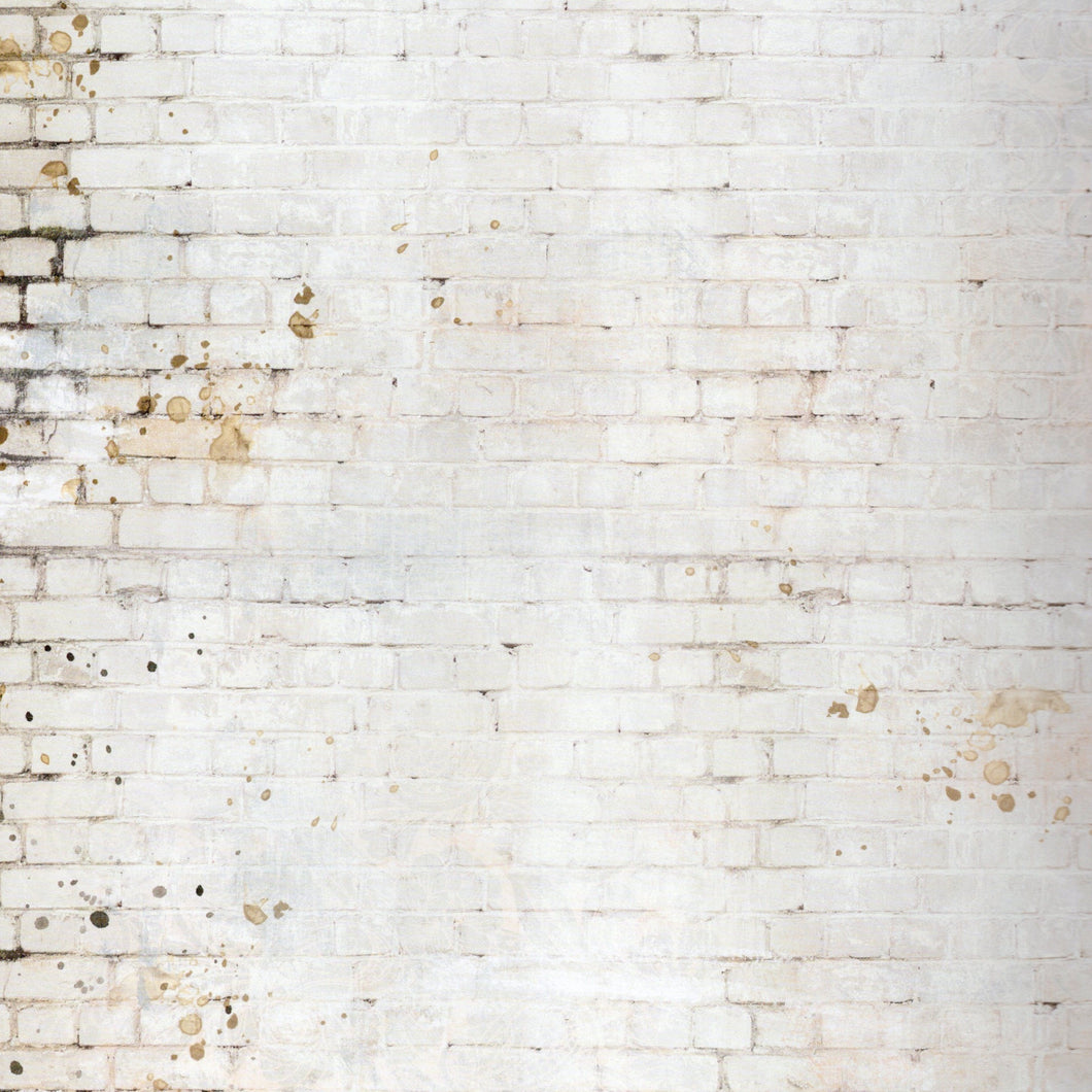 White Distressed Brick