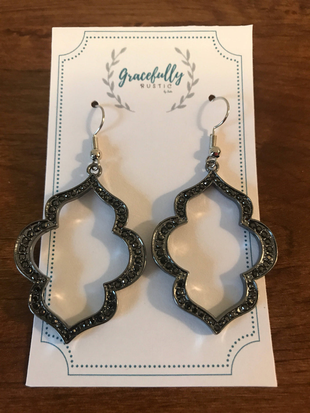 Cutout Sparkle Earrings