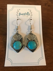 Turquoise Accent Earrings