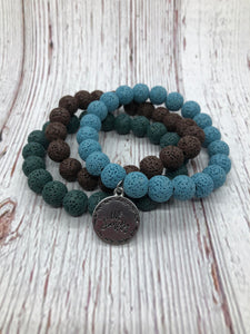 Live Simply Lava Bracelet