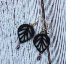 Load image into Gallery viewer, Leather Leaf Earrings
