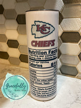 Load image into Gallery viewer, Chiefs Claw Custom Tumbler
