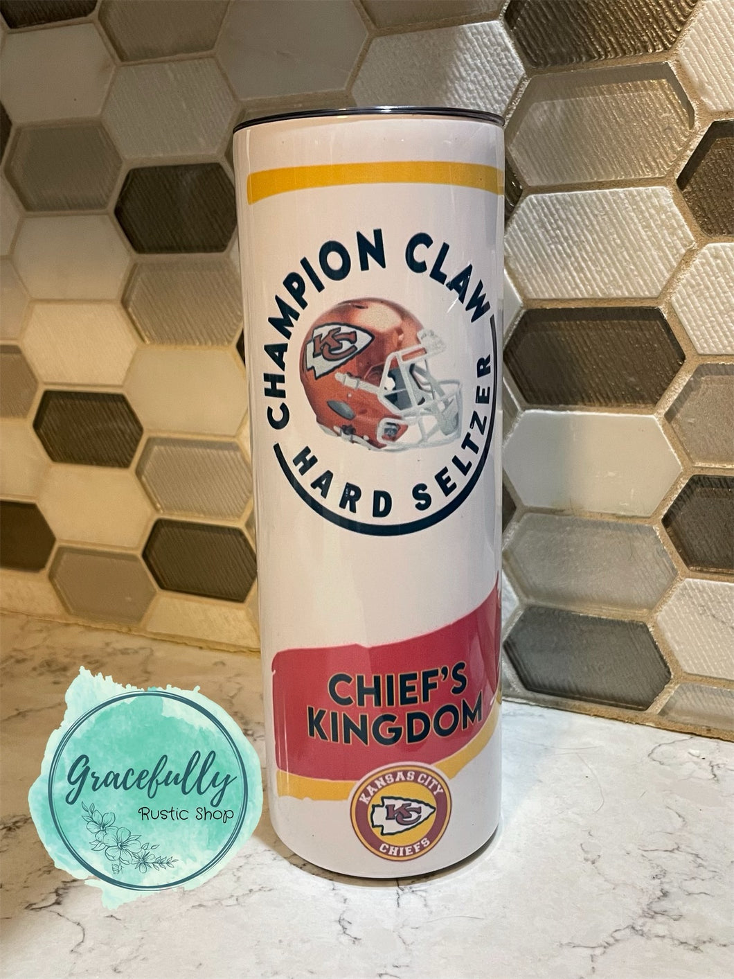 Chiefs Claw Custom Tumbler