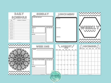 Load image into Gallery viewer, Back to School Doodle Planner
